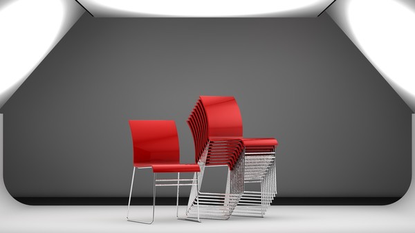 contemporary stacking chair 3d c4d - Stacking Chair by mrviz